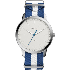 Uhrenarmband Fossil FS5442 Textil Mehrfarbig 22mm